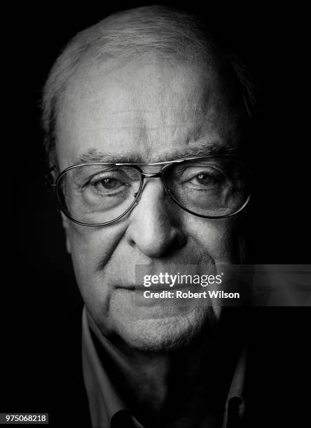 Actor Michael Caine is photographed for the Times on February 7, 2018 in London, England.