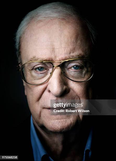 Actor Michael Caine is photographed for the Times on February 7, 2018 in London, England.