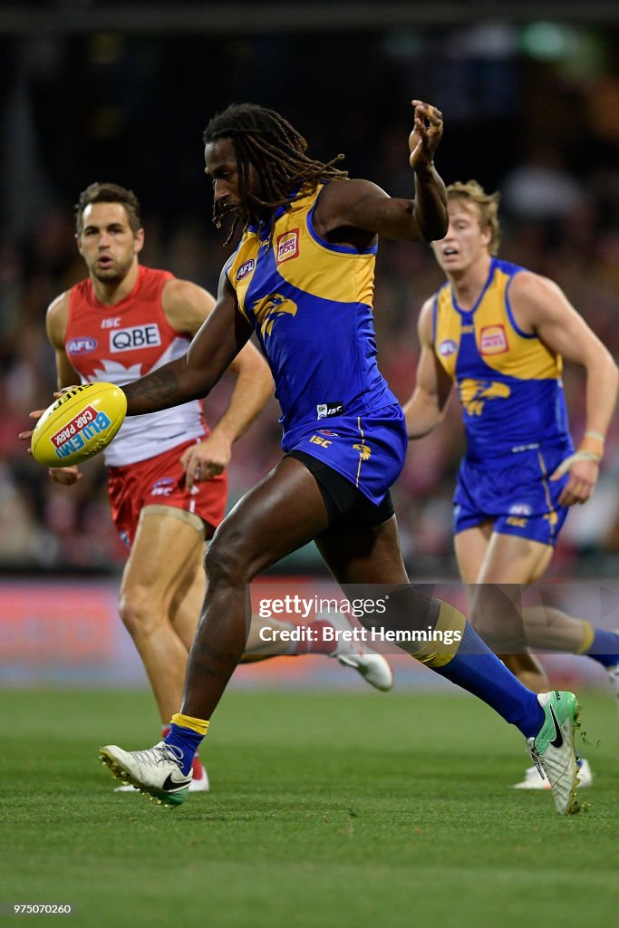 AFL Rd 13 - Sydney v West Coast