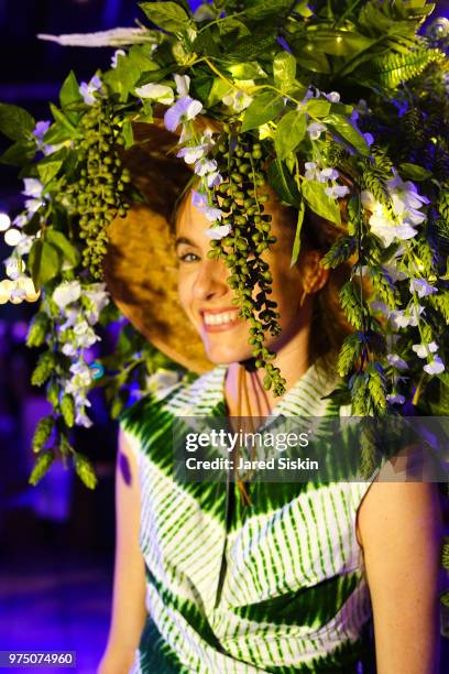 Gigi Guerra attends the 2018 High Line Hat Party at the The High Line on June 14, 2018 in New York City.