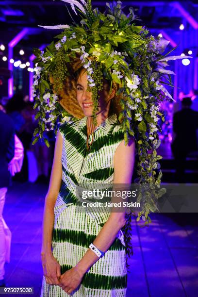 Gigi Guerra attends the 2018 High Line Hat Party at the The High Line on June 14, 2018 in New York City.