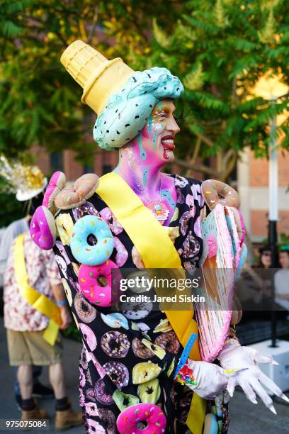 Acid Betty attends the 2018 High Line Hat Party at the The High Line on June 14, 2018 in New York City.