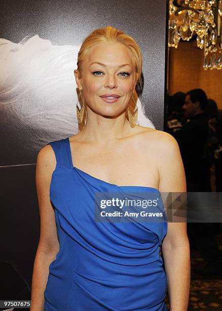 Actress Charlotte Ross attends Silhouette at the Secret Room Events Academy Awards Style Lounge at Intercontinental Hotel on March 6, 2010 in Beverly...