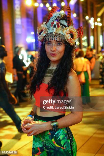 Ruiz attends the 2018 High Line Hat Party at the The High Line on June 14, 2018 in New York City.