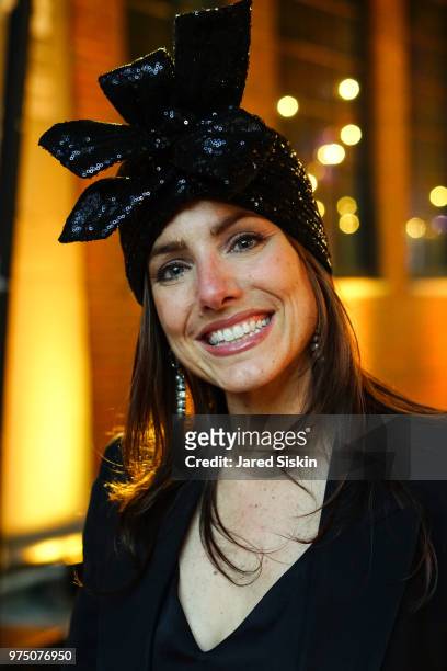 Erica Russo attends the 2018 High Line Hat Party at the The High Line on June 14, 2018 in New York City.
