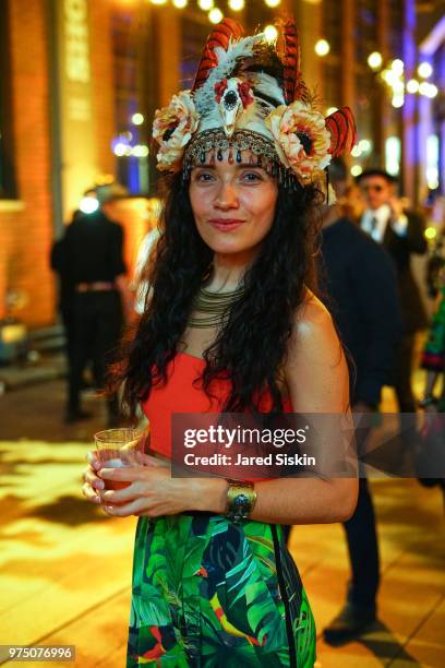 Ruiz attends the 2018 High Line Hat Party at the The High Line on June 14, 2018 in New York City.