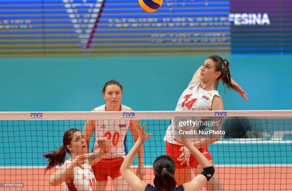 Korea v Servia - FIVB Volleyball Nations League
