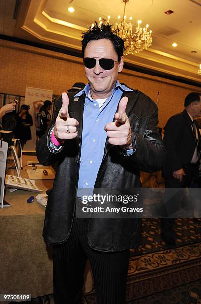 Actor Michael Madsen attends Silhouette at the Secret Room Events Academy Awards Style Lounge at Intercontinental Hotel on March 6, 2010 in Beverly...