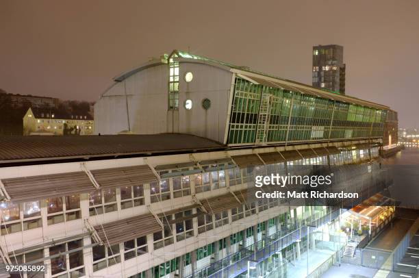 60s terminal - elevator bridge - fotografias e filmes do acervo