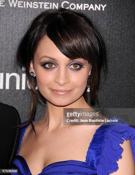 Nicole Richie attends the Montblanc Charity Cocktail hosted by the Weinstein Company to benefit UNICEF at Soho House on March 6, 2010 in West...