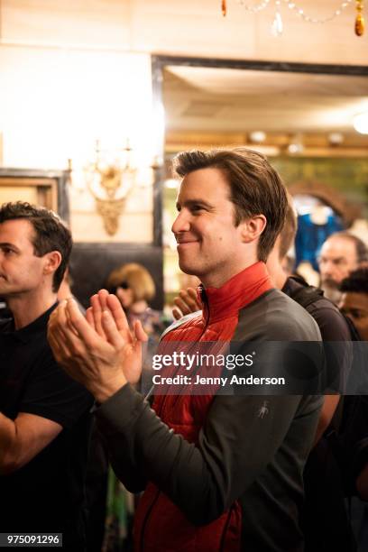 Jordan Roth Hosts Swing Left Meet Greet Photos and Premium High Res ...