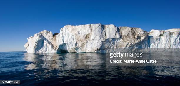 greenland iceberg / groenland, ilulissat (disko bay) - marie ange ostré photos et images de collection