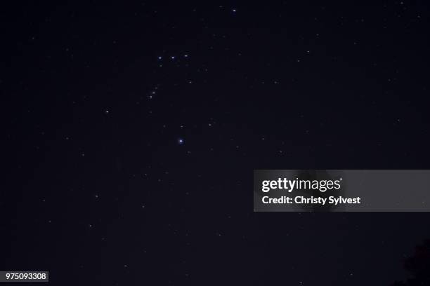 orion's belt - orion belt stock pictures, royalty-free photos & images
