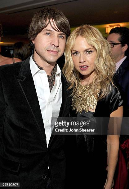 Rodger Berman and stylist Rachel Zoe attend the Montblanc Charity Cocktail hosted by The Weinstein Company to benefit UNICEF held at Soho House on...