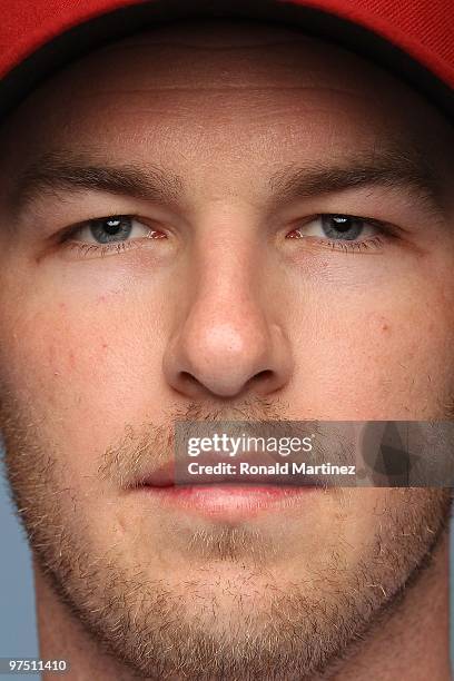 Stephen Drew of the Arizona Diamondbacks on February 27, 2010 in Tucson, Arizona.