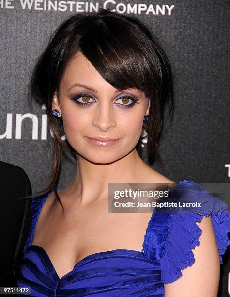 Nicole Richie attends the Montblanc Charity Cocktail hosted by the Weinstein Company to benefit UNICEF at Soho House on March 6, 2010 in West...