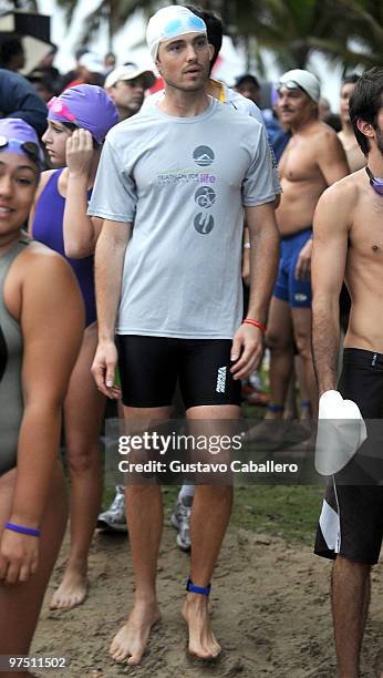 Actor Eric Winter attends the First Annual Roselyn Sanchez Triathlon for Life Race on March 7, 2010 in San Juan, Puerto Rico.