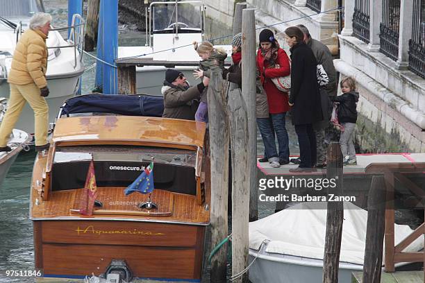 Shiloh Jolie-Pitt is seen on March 7, 2010 in Venice, Italy.