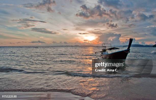 sunshine on railay - aina stock pictures, royalty-free photos & images