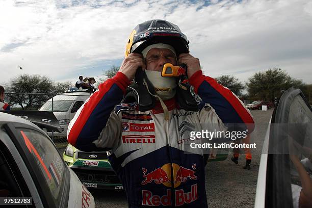 Sebastien Loeb of France during the second day of the Super Special WRC Rally Mexico 2010 on March 6, 2010 in Leon, Mexico.