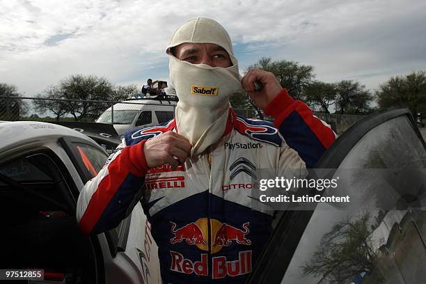 Sebastien Loeb of France during the second day of the Super Special WRC Rally Mexico 2010 on March 6, 2010 in Leon, Mexico.