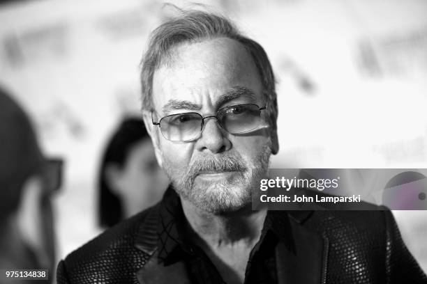 Musician Neil Diamond attends 2018 Songwriter's Hall of Fame Induction and Awards Gala at New York Marriott Marquis Hotel on June 14, 2018 in New...