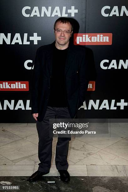 Daniel Monzon attends the 'Canal + Oscars' party at the Circulo de Bellas Artes on March 7, 2010 in Madrid, Spain.