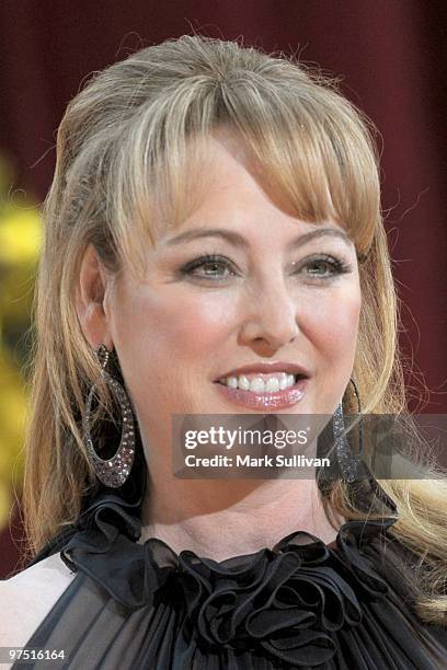 Actress Virginia Madsen arrives at the 82nd Annual Academy Awards held at the Kodak Theatre on March 7, 2010 in Hollywood, California.