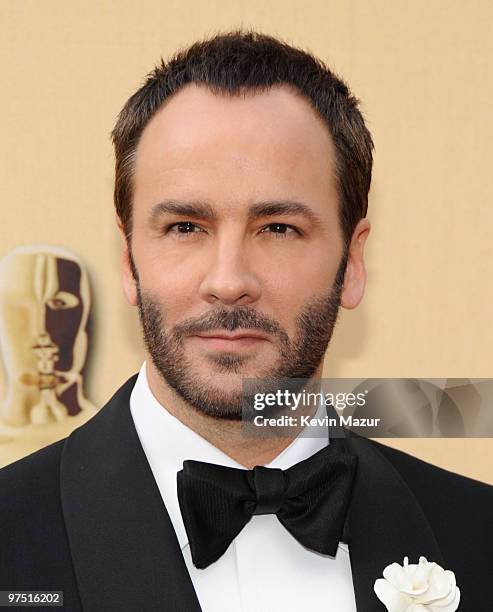 Director/designer Tom Ford arrives at the 82nd Annual Academy Awards at the Kodak Theatre on March 7, 2010 in Hollywood, California.