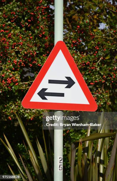 Two Way Rd Sign 250 Two Way Road Sign Stock Photos, High-Res Pictures, and Images ...