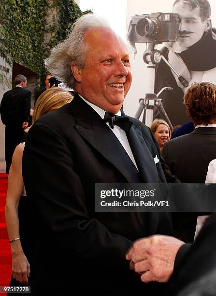 Editor-in-chief of Vanity Fair Graydon Carter attends the 2010 Vanity Fair Oscar Party hosted by Graydon Carter at the Sunset Tower Hotel on March 7,...