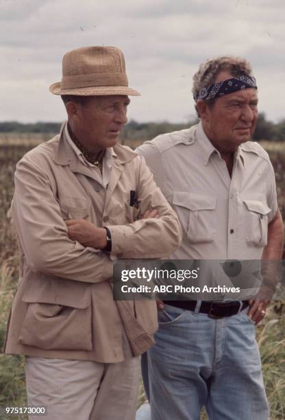 Bing Crosby hunting on Walt Disney Television via Getty Images's 'American Sportsman'.