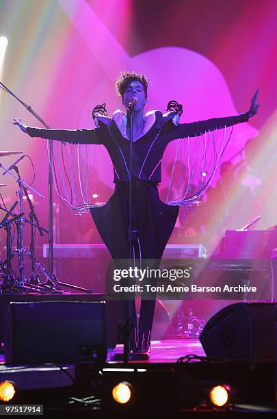 Sliimy performs during the 25th Victoires de la Musique at Zenith de Paris on March 6, 2010 in Paris, France.