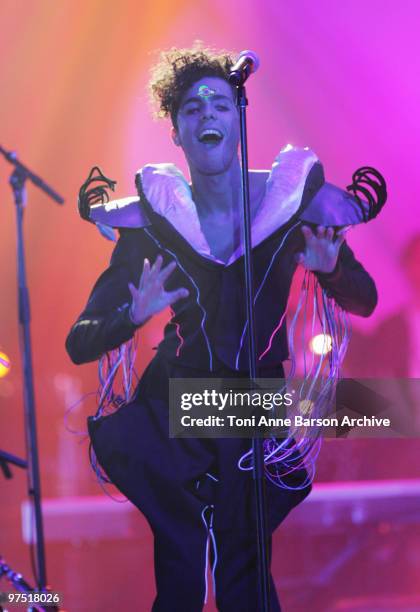 Sliimy performs during the 25th Victoires de la Musique at Zenith de Paris on March 6, 2010 in Paris, France.