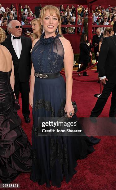 Actress Virginia Madsen arrives at the 82nd Annual Academy Awards held at Kodak Theatre on March 7, 2010 in Hollywood, California.