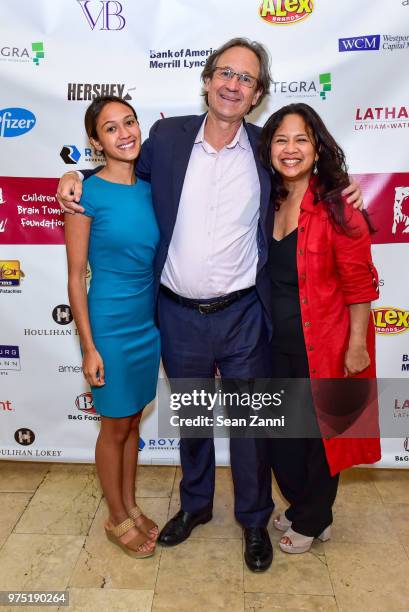 Alexa Brewster, Gary Brewster and Tess Brewster attend The 2018 CBTF Dream & Promise Gala at The Plaza Hotel on June 6, 2018 in New York City.