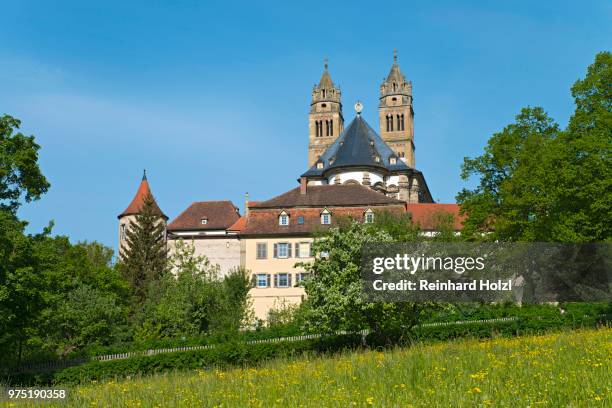 grosscomburg monastery, schwabisch hall, baden-wuerttemberg, germany - schwabisch hall stock pictures, royalty-free photos & images