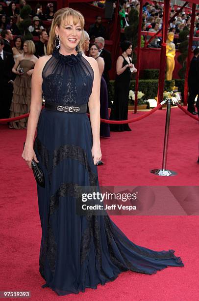 Actress Virginia Madsen arrives at the 82nd Annual Academy Awards held at the Kodak Theatre on March 7, 2010 in Hollywood, California.