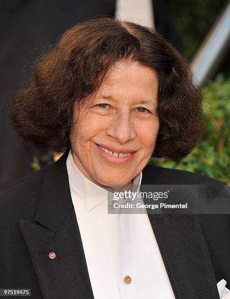 Writer Fran Lebowitz arrives at the 2010 Vanity Fair Oscar Party hosted by Graydon Carter held at Sunset Tower on March 7, 2010 in West Hollywood,...