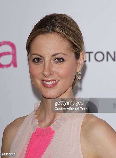 Eva Amurri arrives to the 18th Annual Elton John AIDS Foundation Academy Awards Viewing Party held at Pacific Design Center on March 7, 2010 in West...