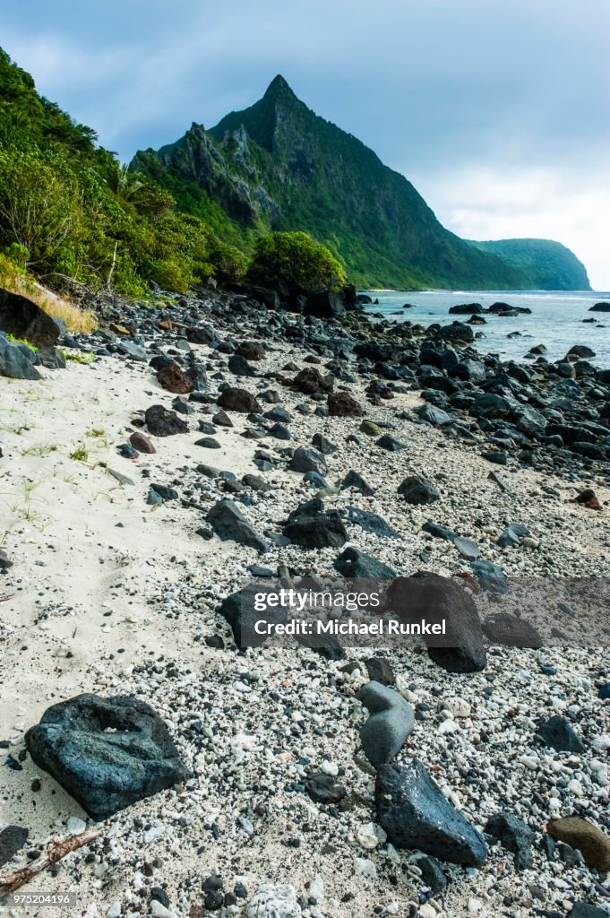 Coastline, Ofu Island, Manua Group, Samoan Islands, American Samoa