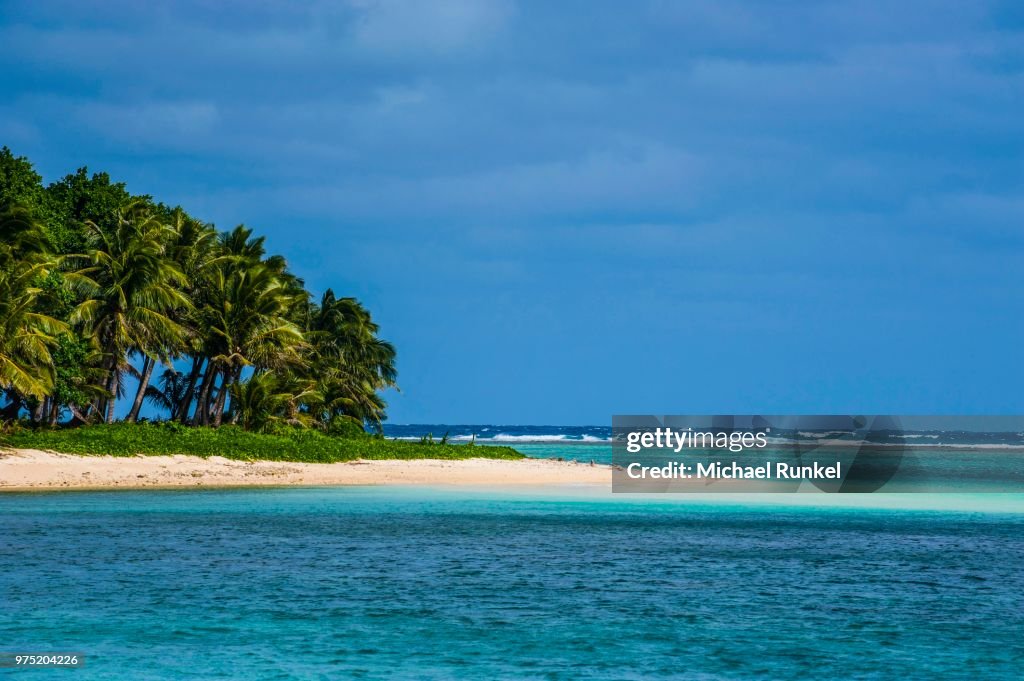 Sand beach, Ofu Island, Manua Group, Samoan Islands, American Samoa