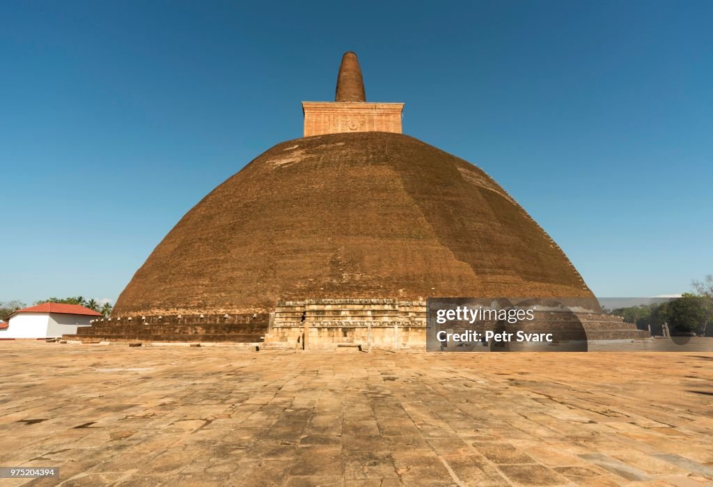 Abhayagiri Dagoba, Vihara, Anuradhapura, Sri Lanka