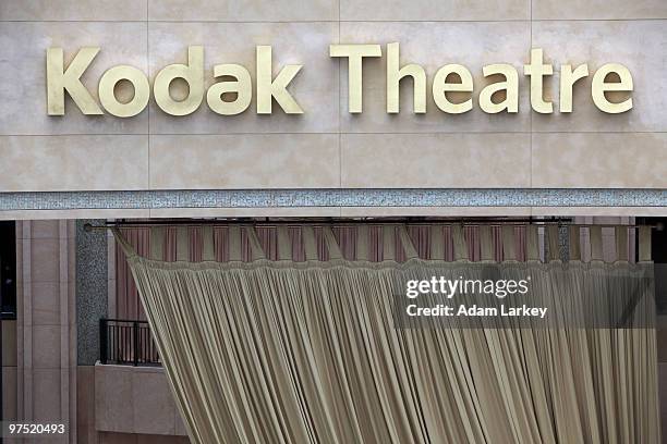 Exterior shots of the red carpet at the 82nd Academy Awards. Academy Awards for outstanding film achievements of 2009 will be presented on Sunday,...