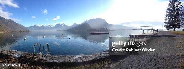 lac d'annecy - robinet stock pictures, royalty-free photos & images