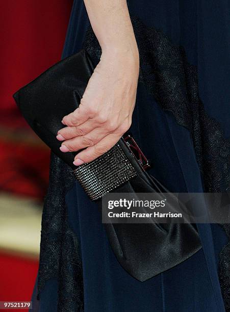 Actress Virginia Madsen arrives at the 82nd Annual Academy Awards held at Kodak Theatre on March 7, 2010 in Hollywood, California.