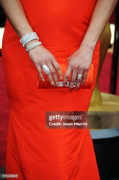 Actress Paula Patton arrives at the 82nd Annual Academy Awards held at Kodak Theatre on March 7, 2010 in Hollywood, California.