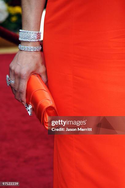 Actress Paula Patton arrives at the 82nd Annual Academy Awards held at Kodak Theatre on March 7, 2010 in Hollywood, California.