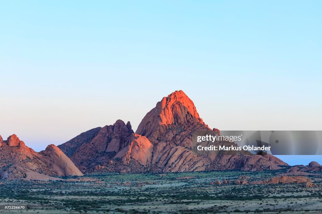 Great Spitzkoppe in the evening light, Erongo region, Namibia