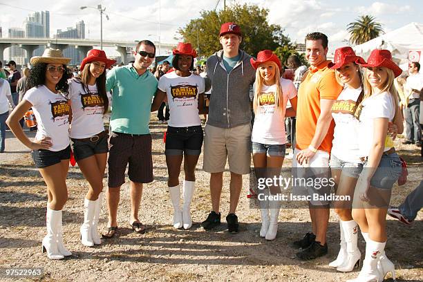 Miami Heat Dancers participate in the 13th Annual Family Festival on March 7, 2010 at Watson Island in Miami, Florida. NOTE TO USER: User expressly...